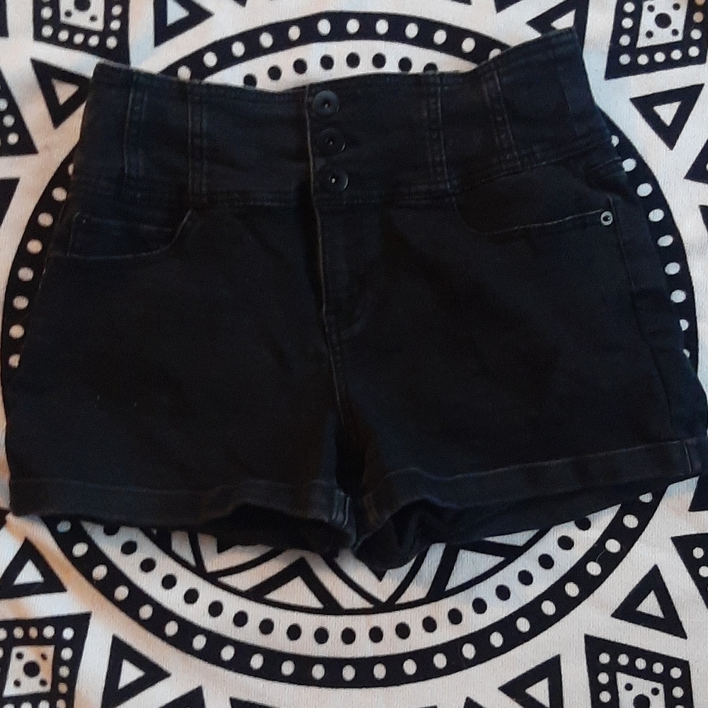 High rise shorts